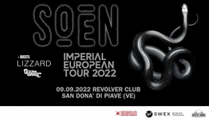 09/09/2022 SOEN + Lizzard + Ocean Hoarse @ Revolver Club - San Donà Di Piave (VE)